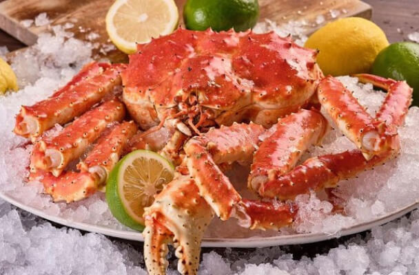 Блюдо с крабом